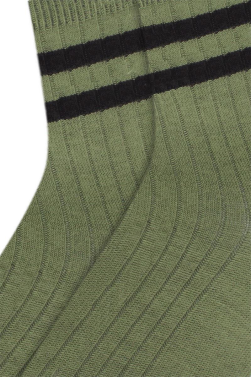 RING PATTERNED DERBY WOMEN S SOCKS