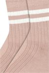 RING PATTERNED DERBY WOMEN S SOCKS