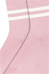 RING PATTERNED DERBY WOMEN S SOCKS