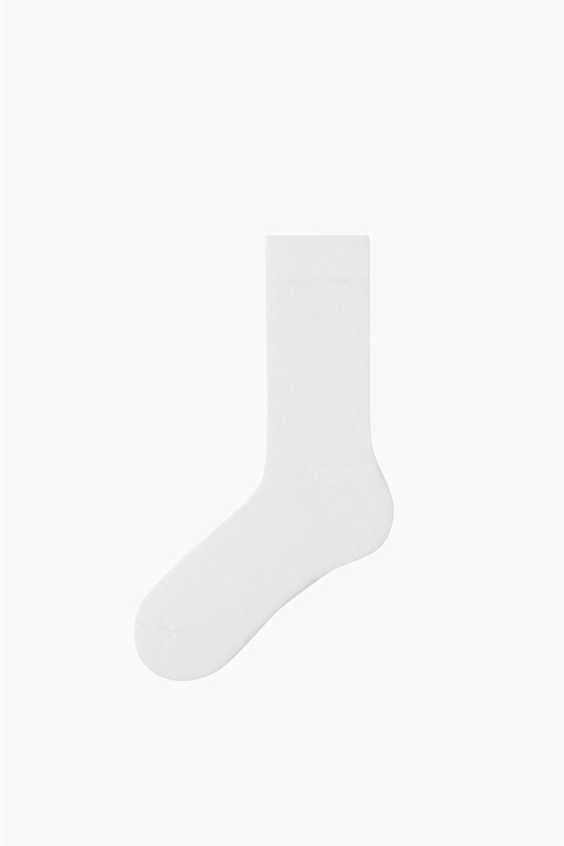 BROSS SIMPLE MEN S TERRY SOCKS WHITE