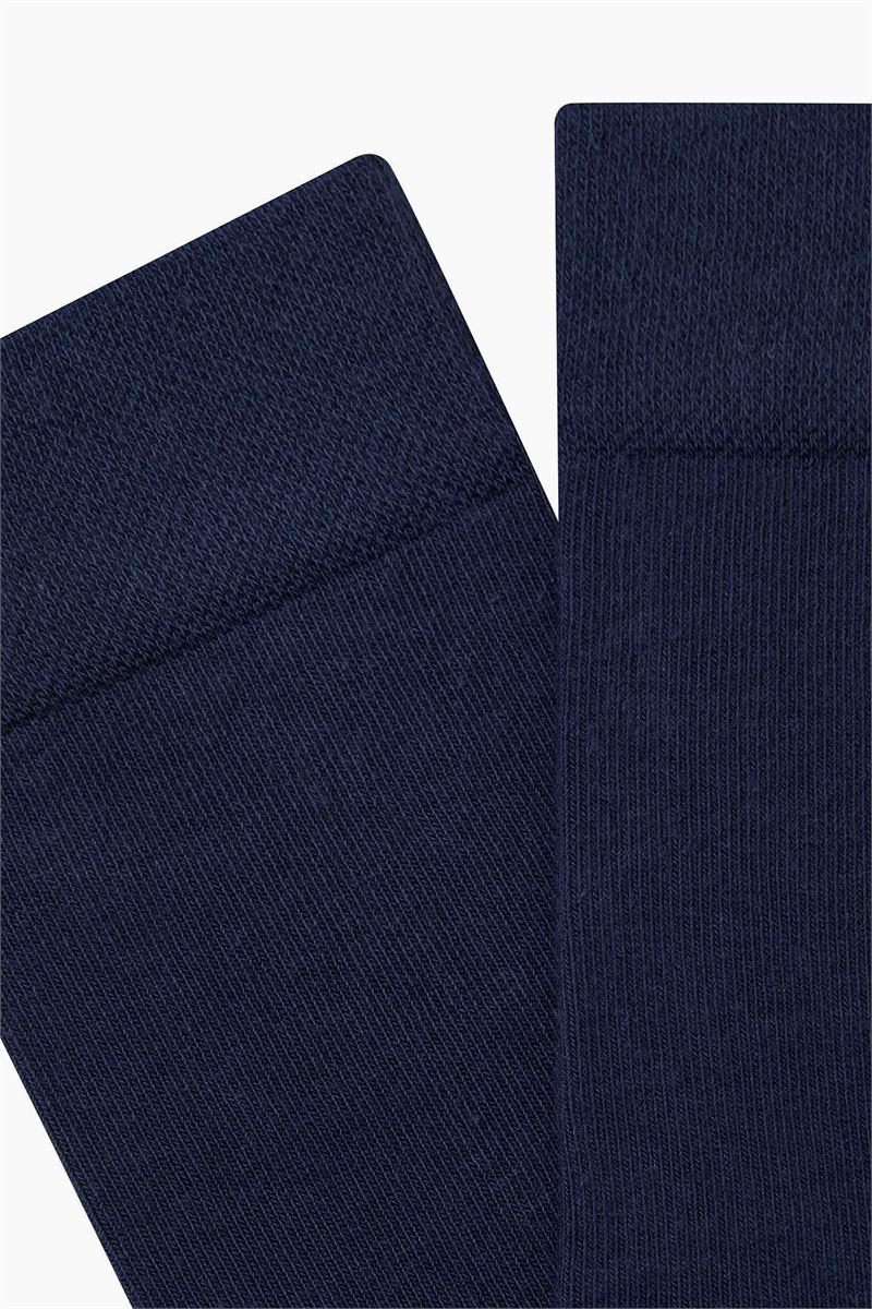 BROSS SIMPLE MEN S TERRY SOCKS NAVY BLUE