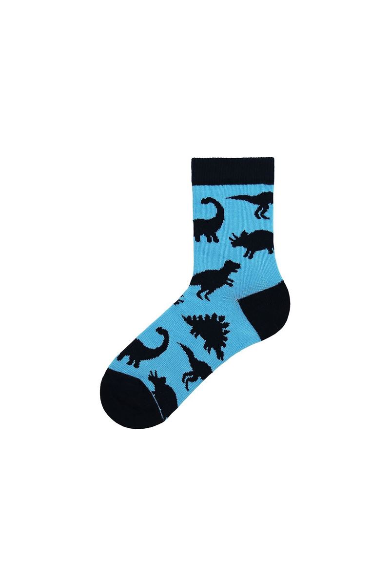 BROSS
 DINO PATTERN BOY SOCKET SOCKS ASORTY