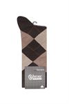 CHECKED PATTERNED MEN S SOCKS