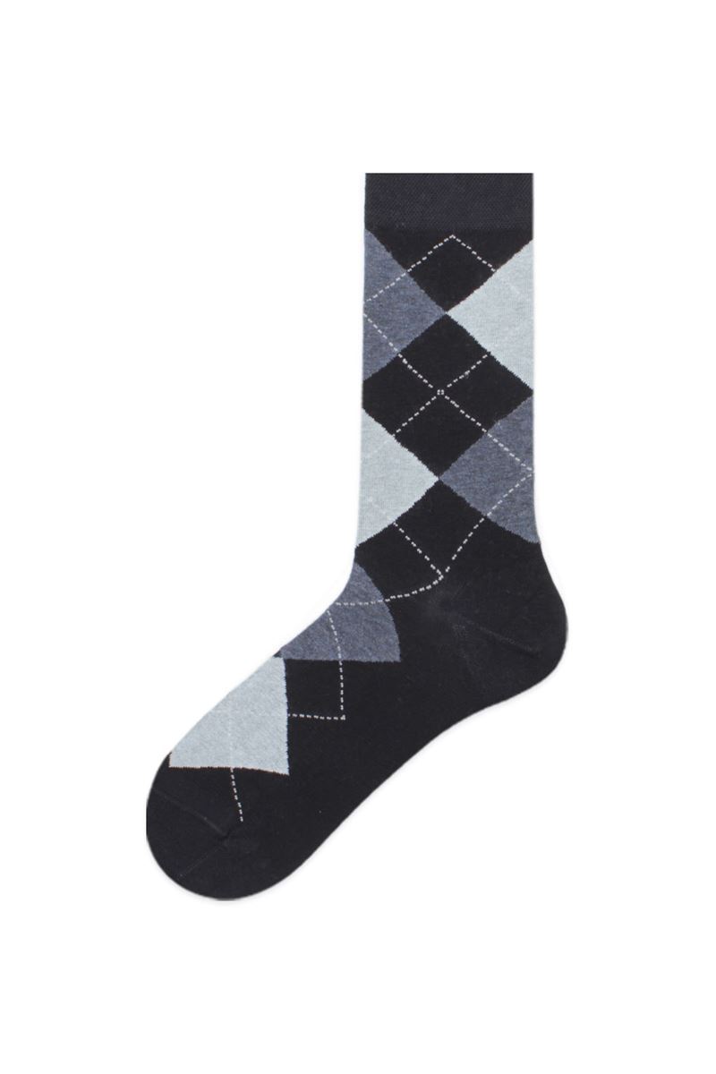 CHECKED PATTERNED MEN S SOCKS