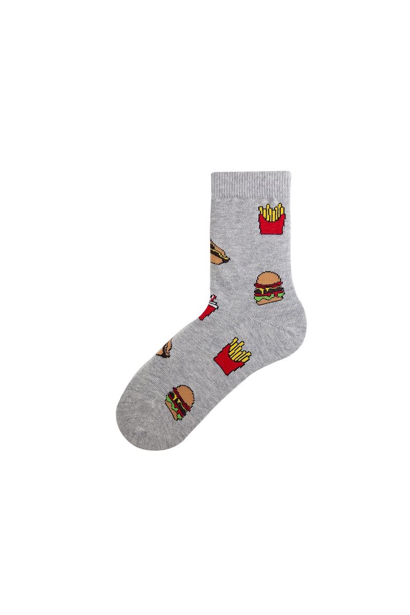 BROSS FAST FOOD PATTERN BOY SOCKET SOCKS ASORTY