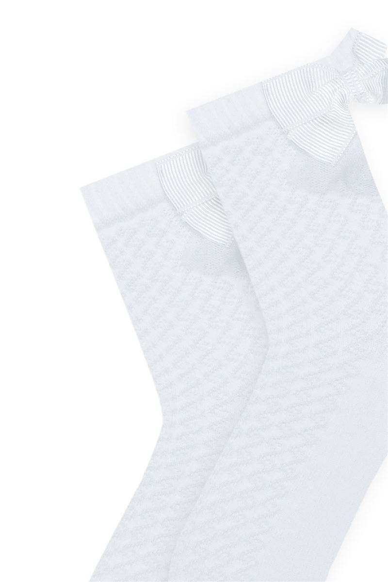 BROSS GIRLS SOCKS WITH BOWTIE ASORTY