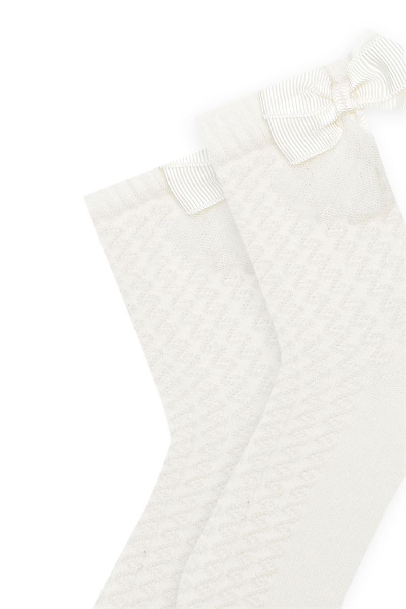 BROSS GIRLS SOCKS WITH BOWTIE ASORTY