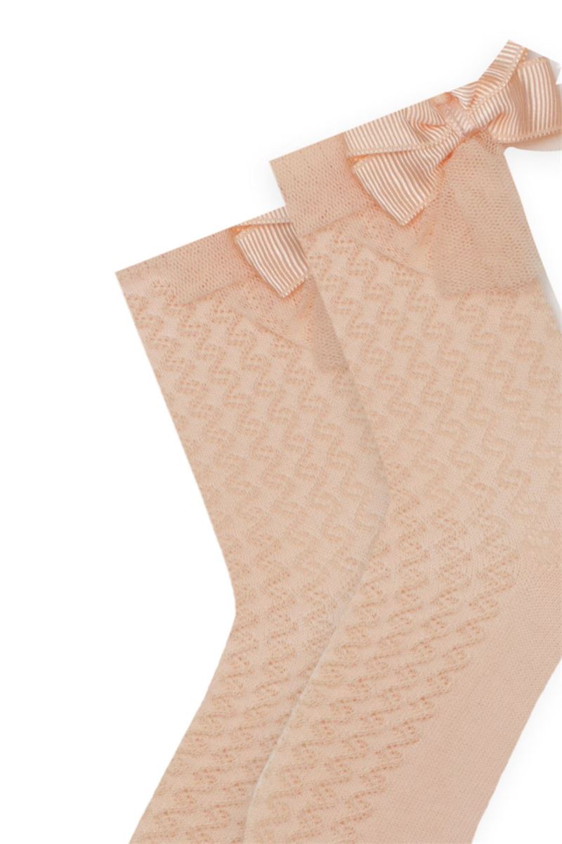 BROSS GIRLS SOCKS WITH BOWTIE ASORTY