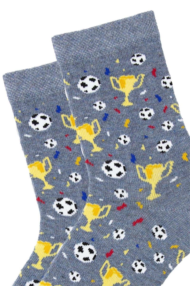 FOOTBALL THEMED BOYS SOCKS ASORTY