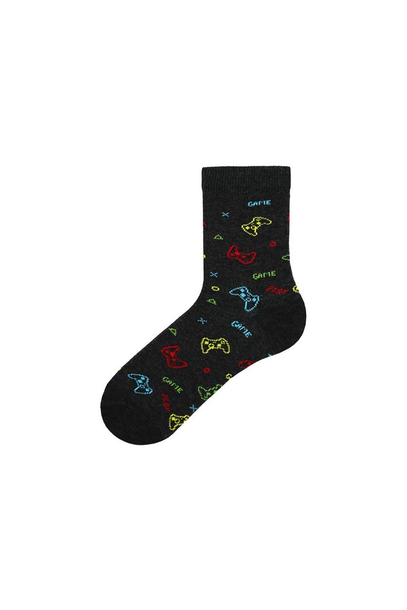 BROSS
 GAMER PATTERN BOY SOCKET SOCKS ASORTY