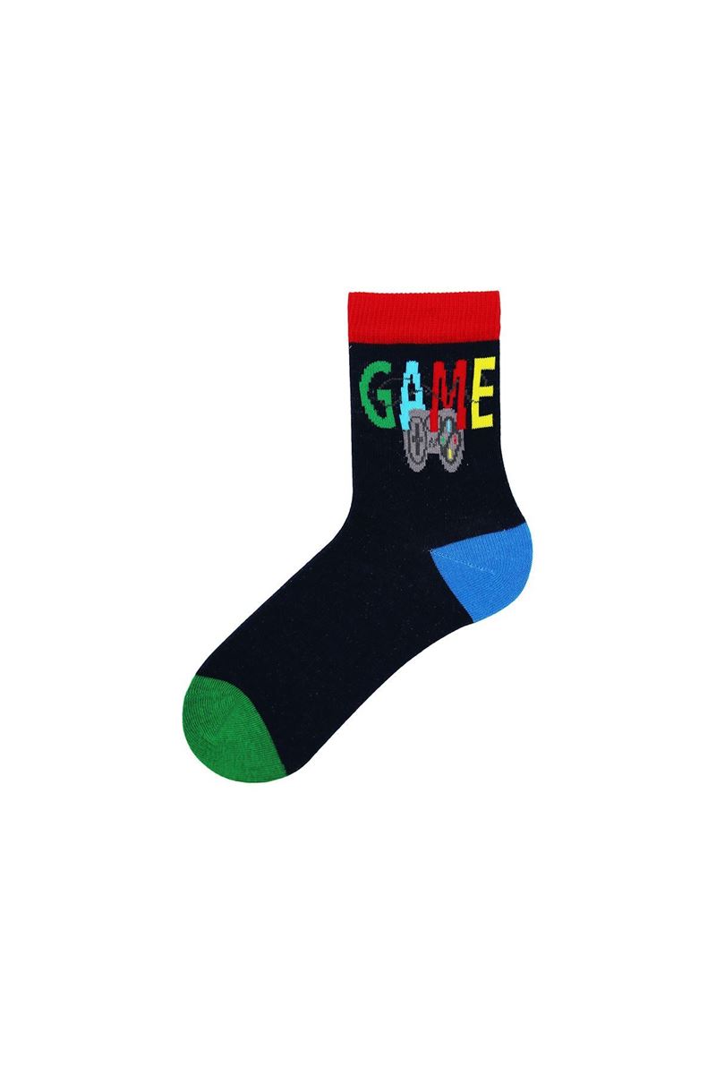 BROSS
 GAMER PATTERN BOY SOCKET SOCKS ASORTY
