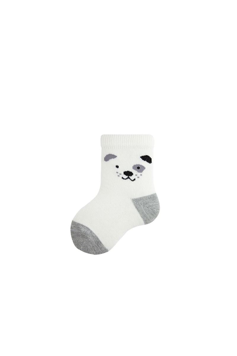 BROSS ANIMAL PATTERNED BABY BOYS SOCKS ASORTY