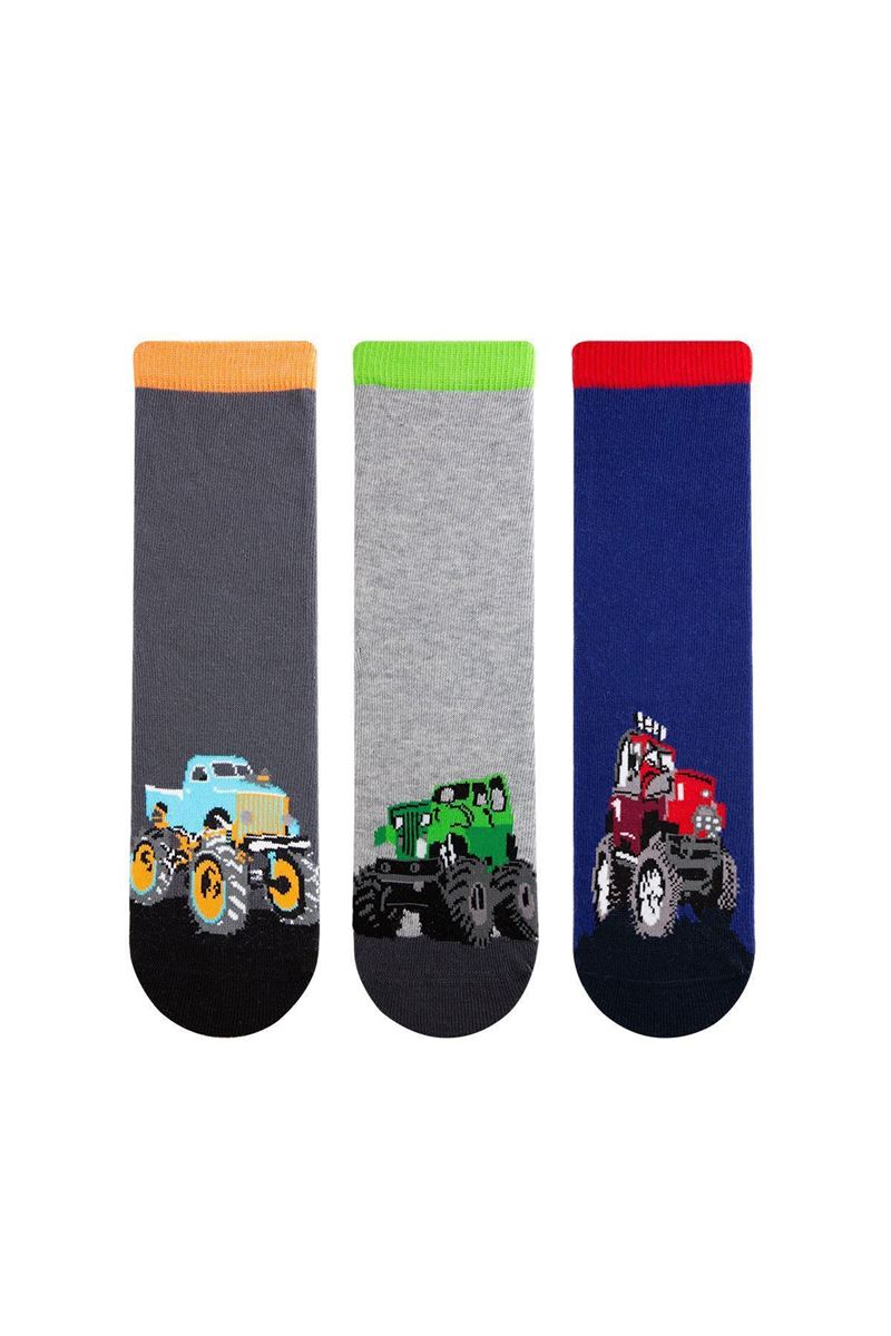 BROSS
 JEEP PATTERN BOY SOCKET SOCKS ASORTY