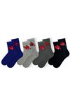 HEART AND MUSTACHE MEN'S & WOMEN'S COMBINATION SOC
