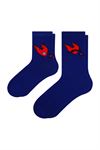HEART AND MUSTACHE MEN'S & WOMEN'S COMBINATION SOC