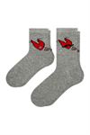 HEART AND MUSTACHE MEN'S & WOMEN'S COMBINATION SOC