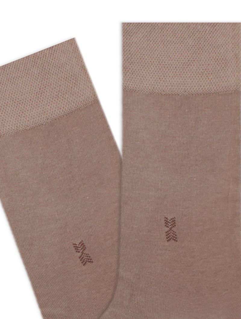 BROSS TINY PATTERNED OF STOCKING MEN S SOCKS MINK