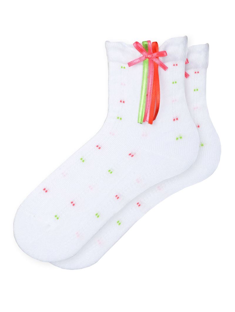 BROSS RIBBON ACCESSORY GIRLS  SOCKS ASORTY