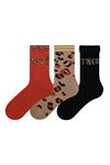 LEOPARD WOMENS SOCKS