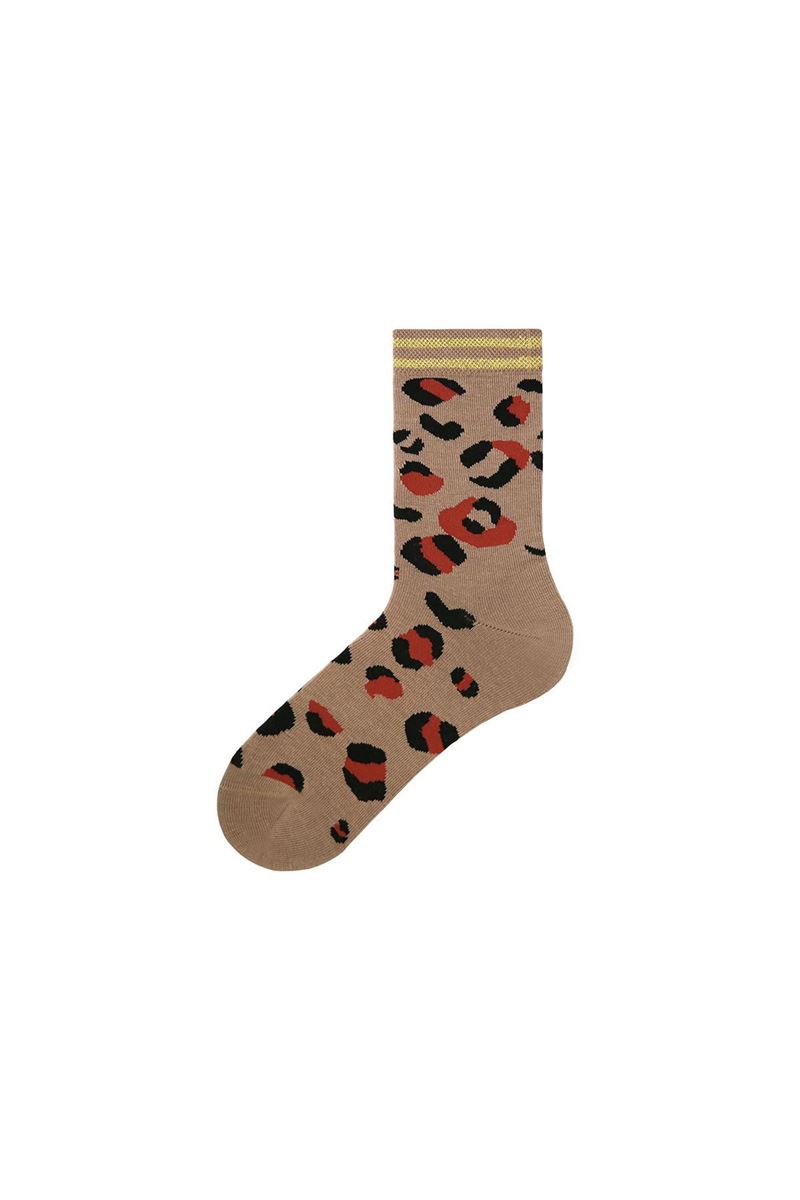 LEOPARD WOMENS SOCKS ASORTY