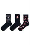 NOEL THEMED WOMENS SOCKS