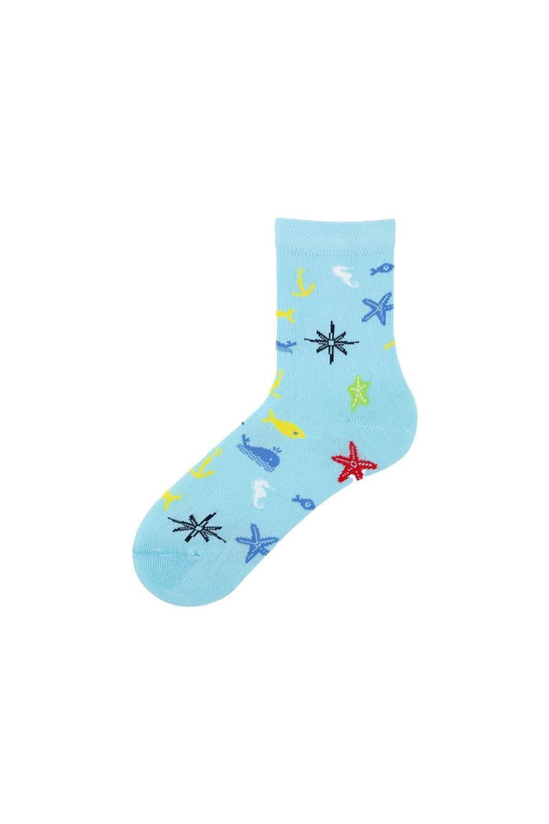 BROSS OCEAN THEMED BOYS SOCKS ASORTY
