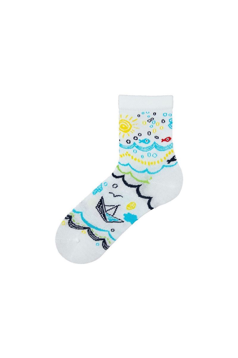 BROSS OCEAN THEMED BOYS SOCKS ASORTY