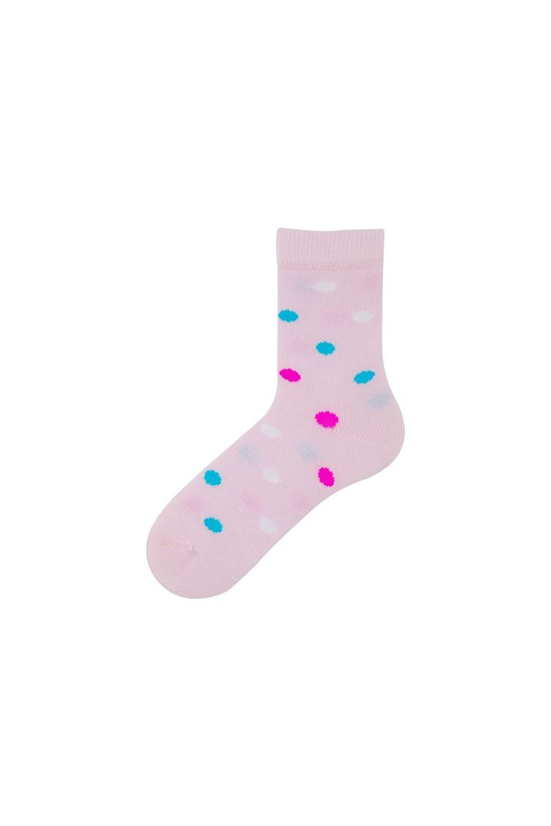 BROSS POINT PATTERNED GIRLS SOCKET SOCKS (TULIP) ASORTY