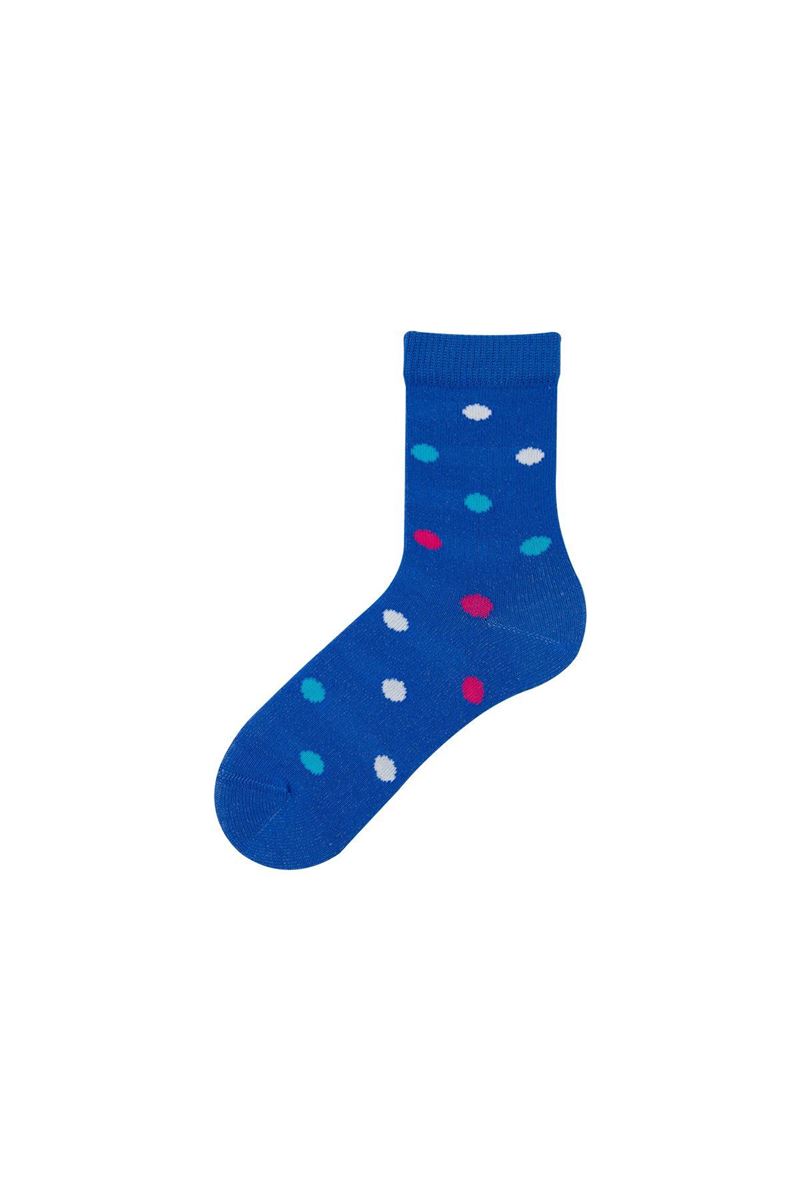 BROSS POINT PATTERNED GIRLS SOCKET SOCKS (TULIP) ASORTY