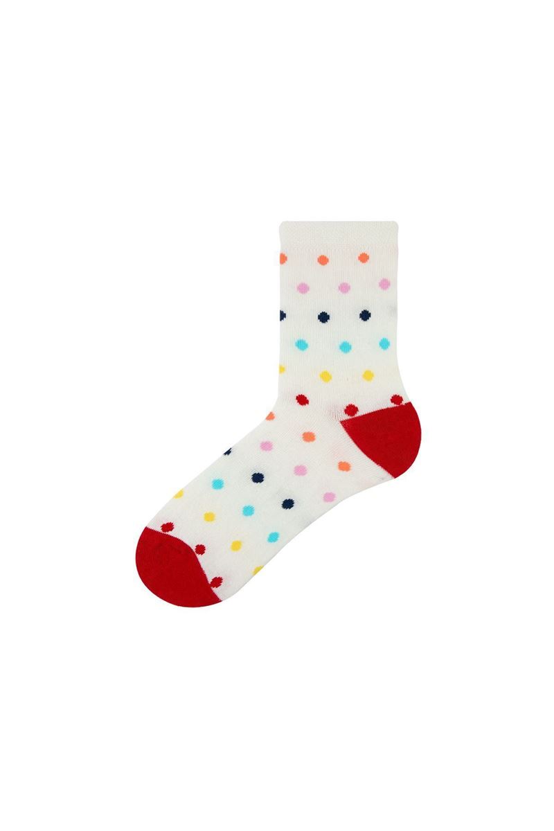 BROSS COLORFUL PATTERNED GIRLS SOCKS ASORTY