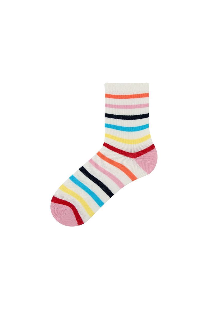 BROSS COLORFUL PATTERNED GIRLS SOCKS ASORTY