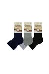 FRINGED WOMENS TERRY SOCKS