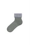 FRINGED WOMENS TERRY SOCKS
