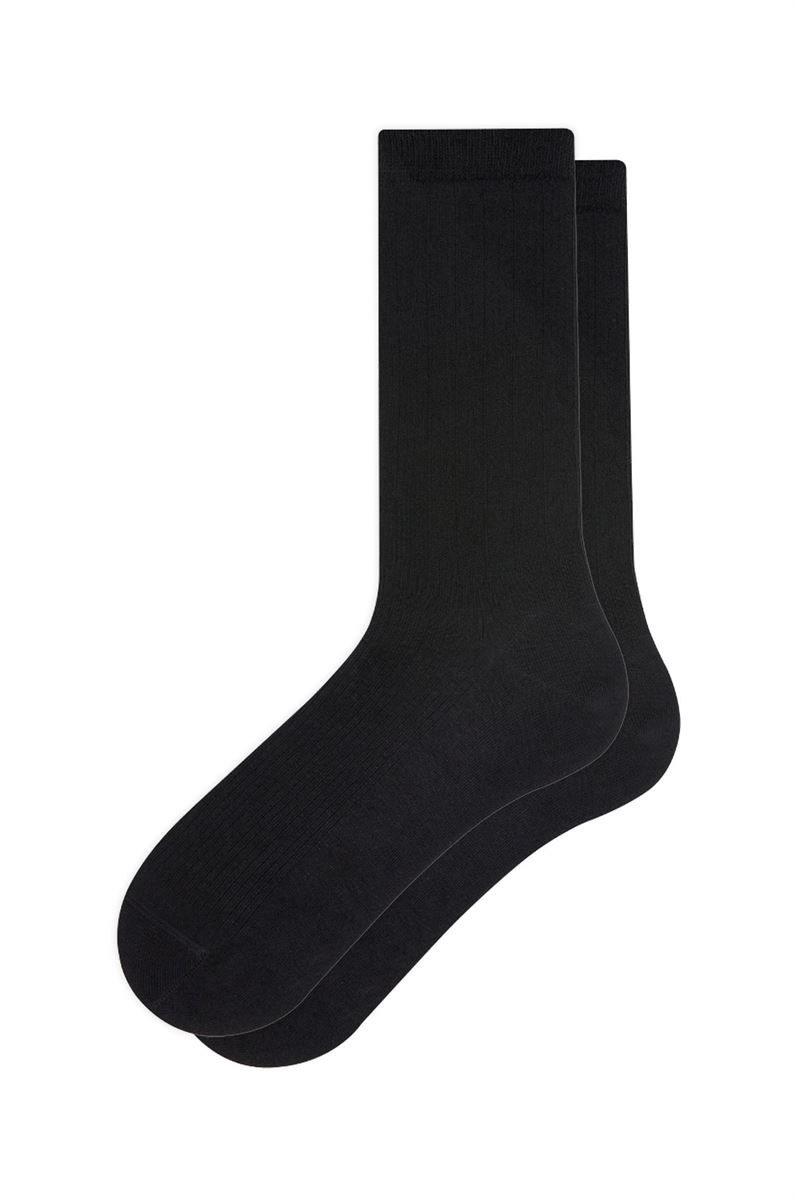 BROSS BROSS MAN DIABETİC SOCKS BLACK