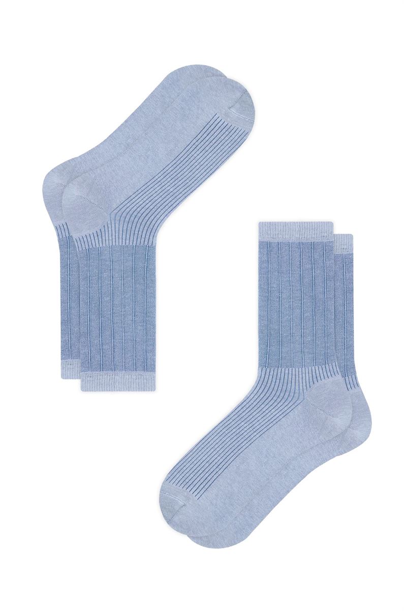 BROSS BROSS MAN DIABETİC SOCKS GREY