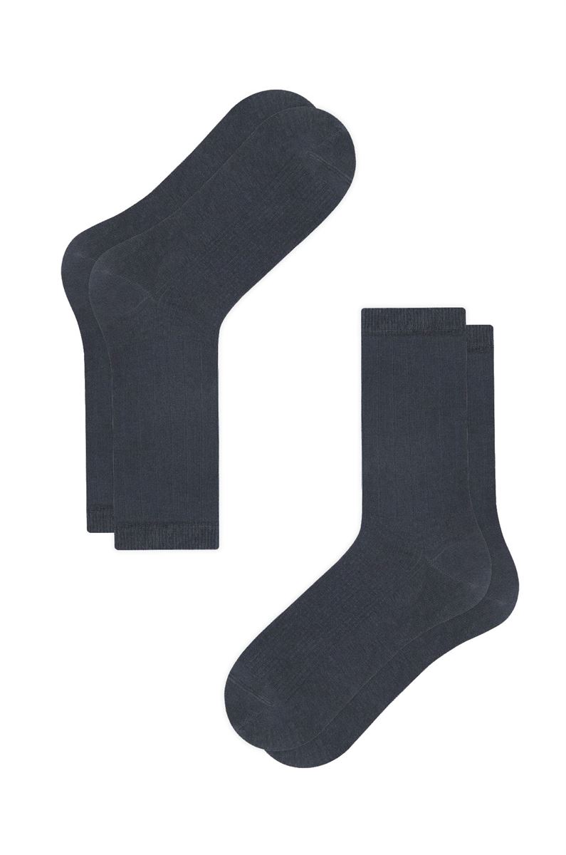 BROSS BROSS MAN DIABETİC SOCKS SMOKED