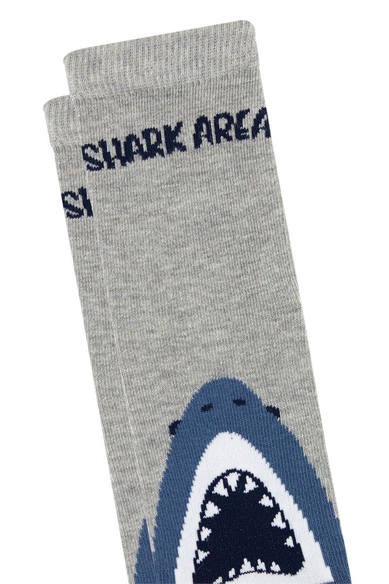 BROSS
 SHARK PATTERN BOY SOCKET SOCKS ASORTY