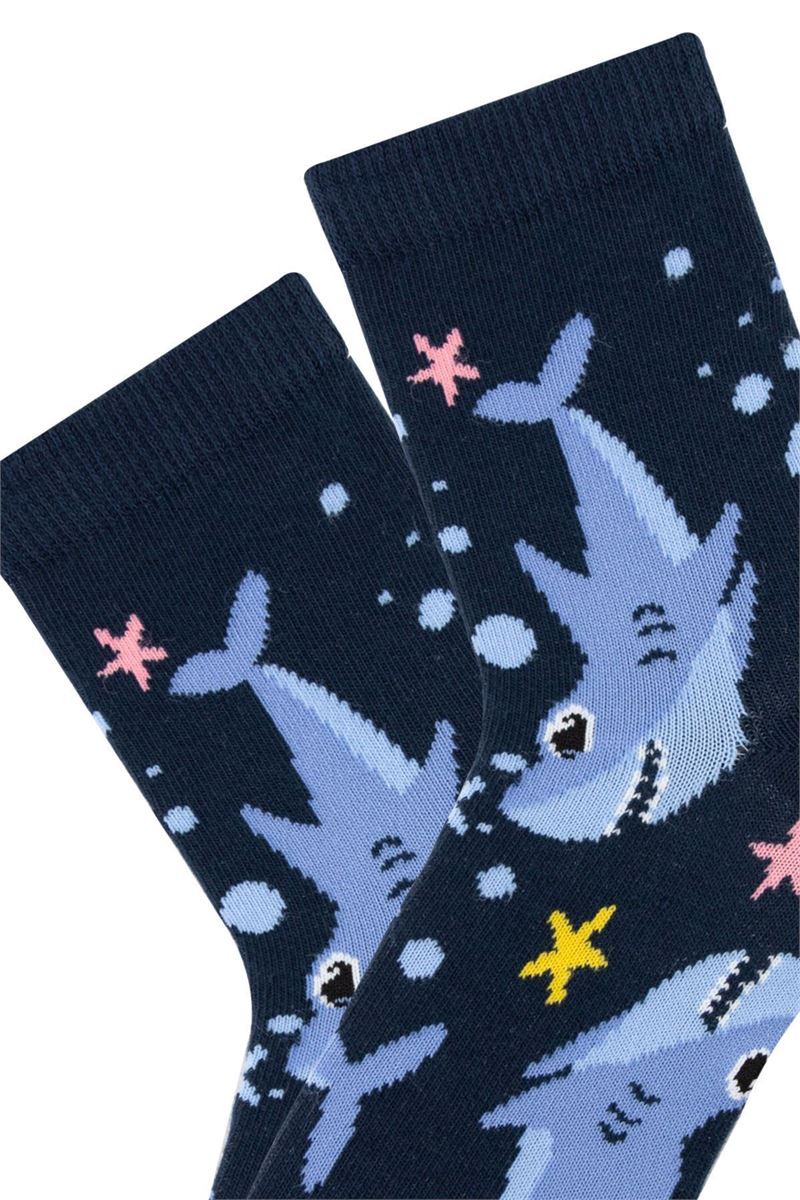 BROSS
 SHARK PATTERN BOY SOCKET SOCKS ASORTY