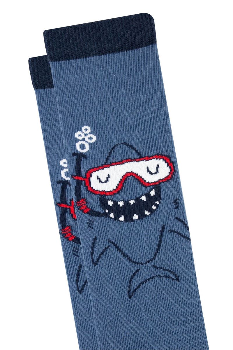 BROSS
 SHARK PATTERN BOY SOCKET SOCKS ASORTY