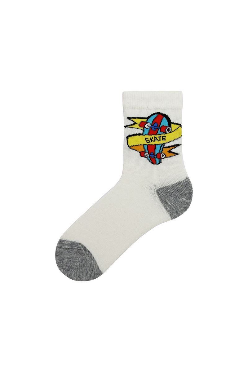 BROSS
 SKATE PATTERN BABY BOY SOCKET SOCKS ASORTY