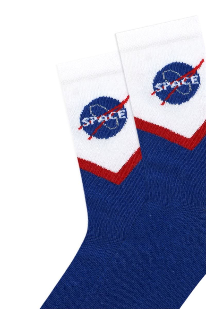 SPACE WRITTEN WOMENS SOCKS ASORTY