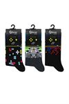TETRIS THEMED TEENAGE + MENS SOCKS ( MODEL-5)