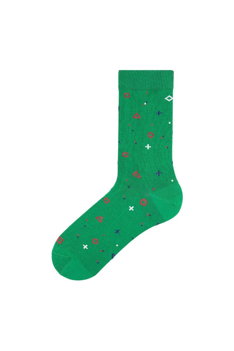 BROSS TETRIS THEMED TEENAGE + MENS SOCKS ( MODEL-2) ASORTY