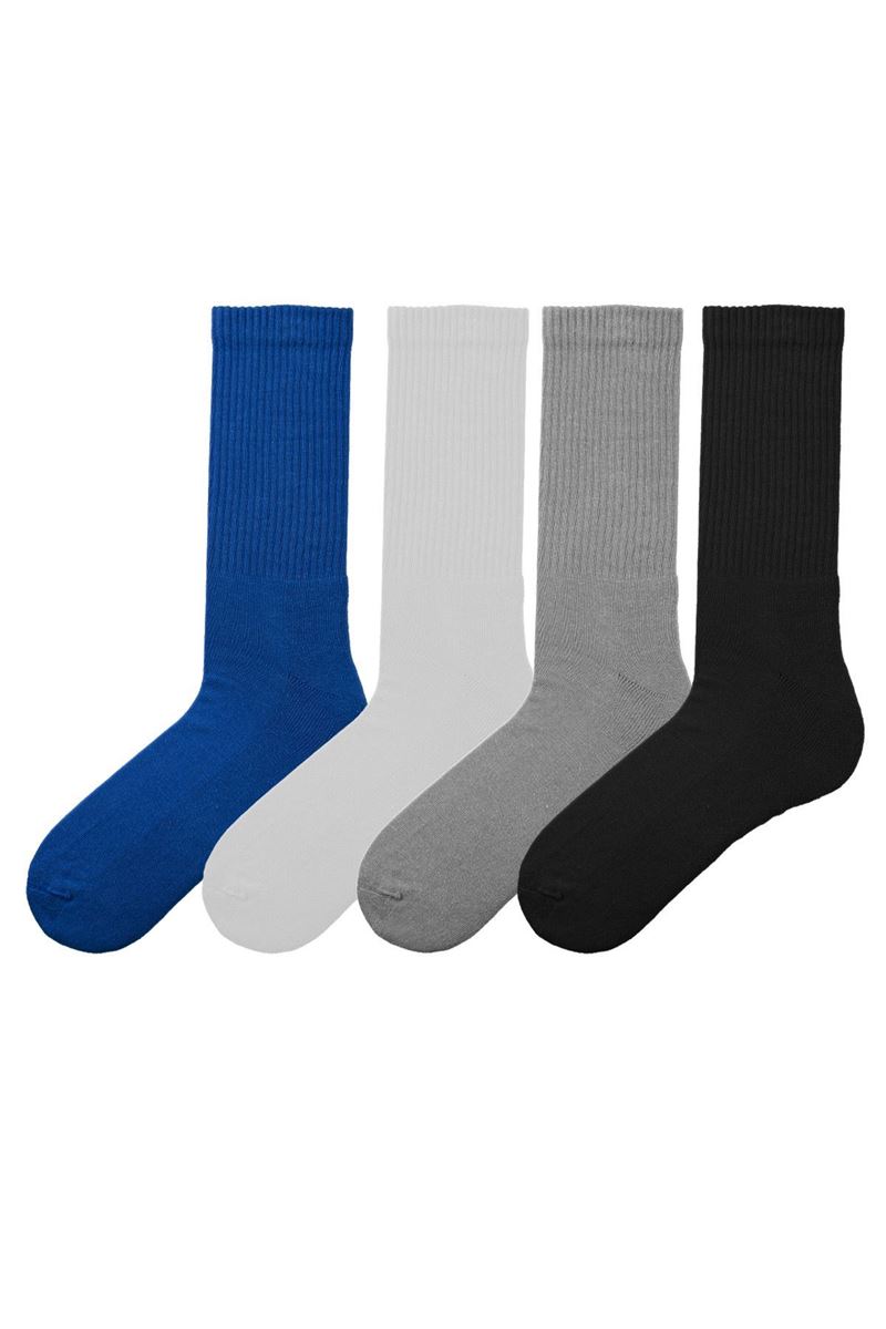 TULIP MEN TERRY CREW SOCKS ASORTY