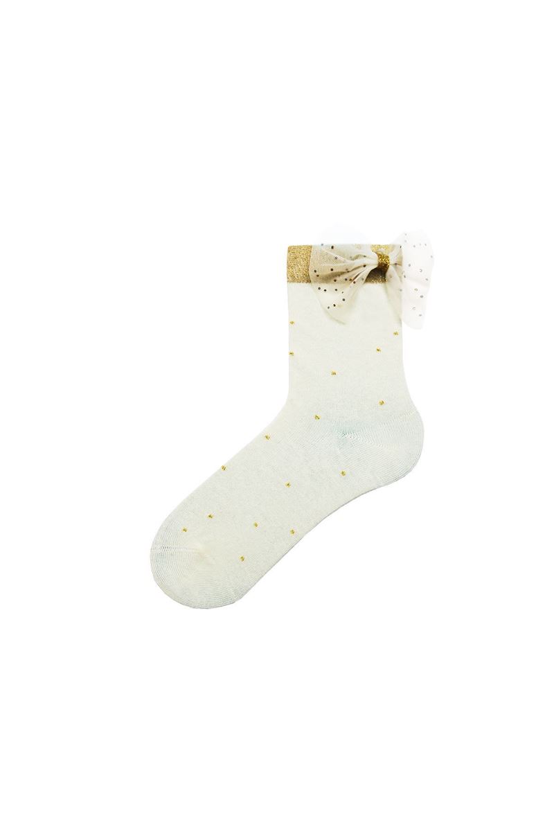 BROSS TULLE BOW GIRL SOCKET SOCKS ASORTY