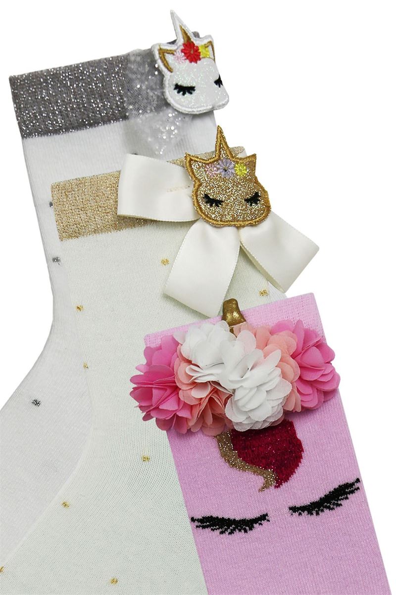 BROSS UNICO GIRL SOCKET SOCKS ASORTY