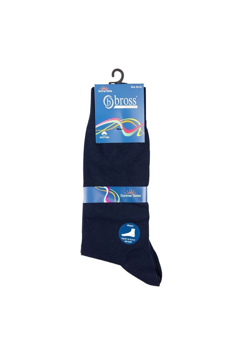 SUMMER SIMPLE MEN S SOCKS (DISCOUNT PRODUCT) NAVY BLUE