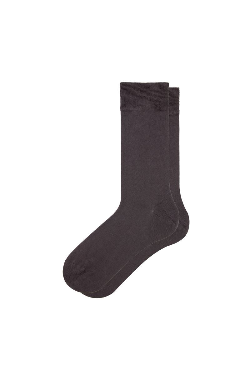 SUMMER SIMPLE MEN S SOCKS (DISCOUNT PRODUCT) BROWN