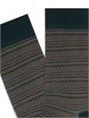 ZIGZAG PATTERNED JACQUARD MEN SOCKS