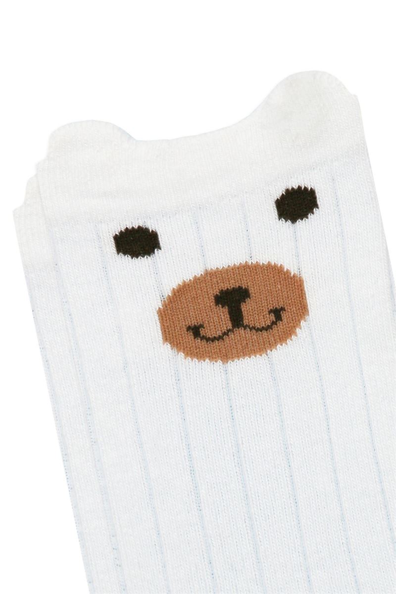 BROSS 3D BEAR PATTERNED BOYS BOOTIES SOCKS ASORTY